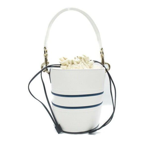 Dior Vibe Bucket Bag Shoulder Bag white leather - Picture 2 of 8